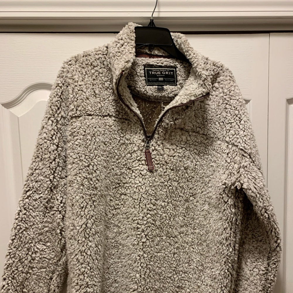 Men’s 1/4 zip True Grit Pullover
